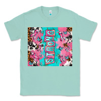 Seafoam breast cancer awareness strong Classic Tee - AdoDesignShop