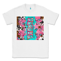 White breast cancer awareness strong Classic Tee - AdoDesignShop