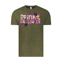Vintage Olive pink halloween Vintage Tee - AdoDesignShop