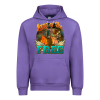 Tulip Land of the free 4th of july Urban Hoodie - HowdyJamesFarm