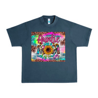 Midnight Navy auntie like a mom Urban Heavy Tee - JahusDesignShop