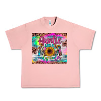 Salmon auntie like a mom Urban Heavy Tee - JahusDesignShop