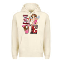 Sandshell valentine's day cupid love Premium Hoodie - RanaPortraitStore