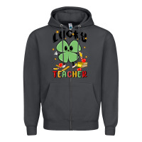 Smoke lucky teacher Zipper Hoodie - MaliasSmallBusiness
