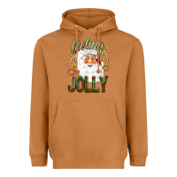 Meerkat Feeling Jolly with Santa Heavyweight Hoodie - NancyCooperArtShop