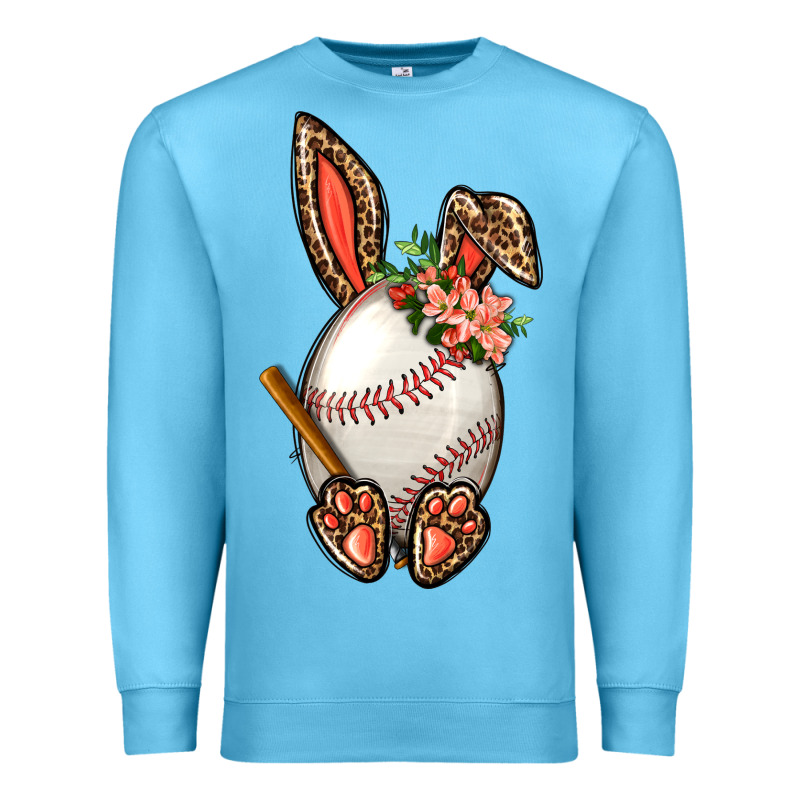 Baseball Easter Bunny Premium Sweatshirt by BundleAndBundleShop | Teevron