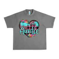 Tornado auntie leopard turquoise heart Urban Heavy Tee - JahusDesignShop