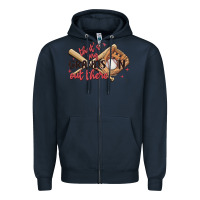 Navy that's my grandson out there Zipper Hoodie - MaliasSmallBusiness