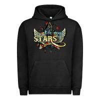 Pigment Black Oh my stars America wings 4th of july Urban Hoodie - HowdyJamesFarm