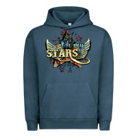Pigment Midnight Navy Oh my stars America wings 4th of july Urban Hoodie - HowdyJamesFarm