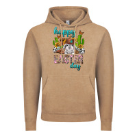 Vintage Coffee Happy Easter Day Rodeo Vintage Hoodie - Neo Western
