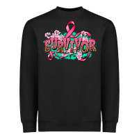 Black survivor Heavyweight Sweatshirt - AdoDesignShop