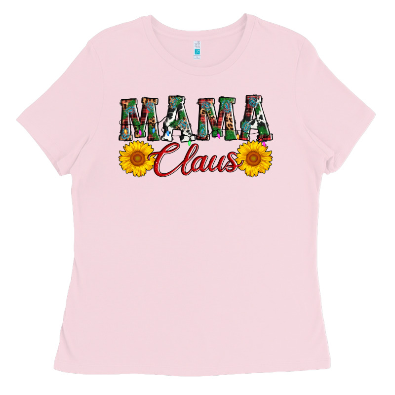 Mama Claus Ladies Tee by AdoDesignShop | Teevron