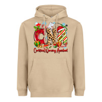 Mushroom CNA Certified Nursing Assistant Christmas Heavyweight Hoodie - MaliasSmallBusiness