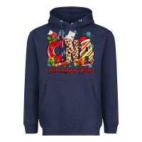 Navy CNA Certified Nursing Assistant Christmas Heavyweight Hoodie - MaliasSmallBusiness