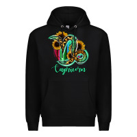 Black Capricorn Zodiac Premium Hoodie - Bettercallsaul