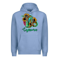 Colony Blue Capricorn Zodiac Premium Hoodie - Bettercallsaul