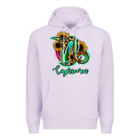 Lilac Capricorn Zodiac Premium Hoodie - Bettercallsaul