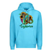 Ocean Blue Capricorn Zodiac Premium Hoodie - Bettercallsaul