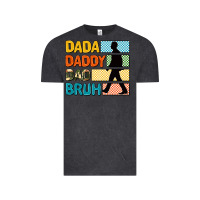 Vintage Black dada daddy dad bruh Vintage Tee - AdoDesignShop