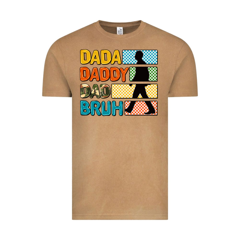Dada Daddy Dad Bruh Vintage Tee by AdoDesignShop | Teevron