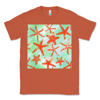 Copper starfish seamless pattern Classic Tee - BundleAndBundleShop