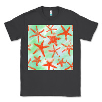 Smoke starfish seamless pattern Classic Tee - BundleAndBundleShop