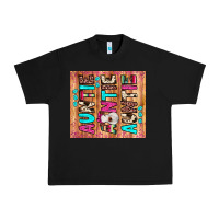 Black auntie heifer Urban Heavy Tee - JahusDesignShop
