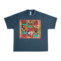 Midnight Navy auntie heifer Urban Heavy Tee - JahusDesignShop