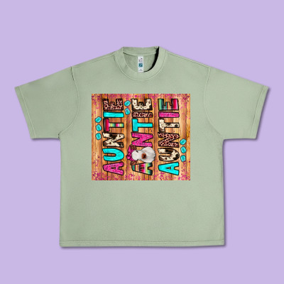 Auntie Heifer Urban Heavy Tee Designed By Jahusdesignshop