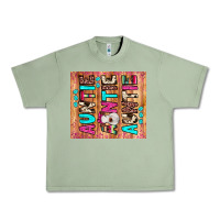 Oil Green auntie heifer Urban Heavy Tee - JahusDesignShop