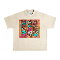 Sandshell auntie heifer Urban Heavy Tee - JahusDesignShop
