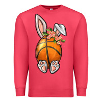 Cardinal Basketball Easter Bunny Premium Sweatshirt - BundleAndBundleShop