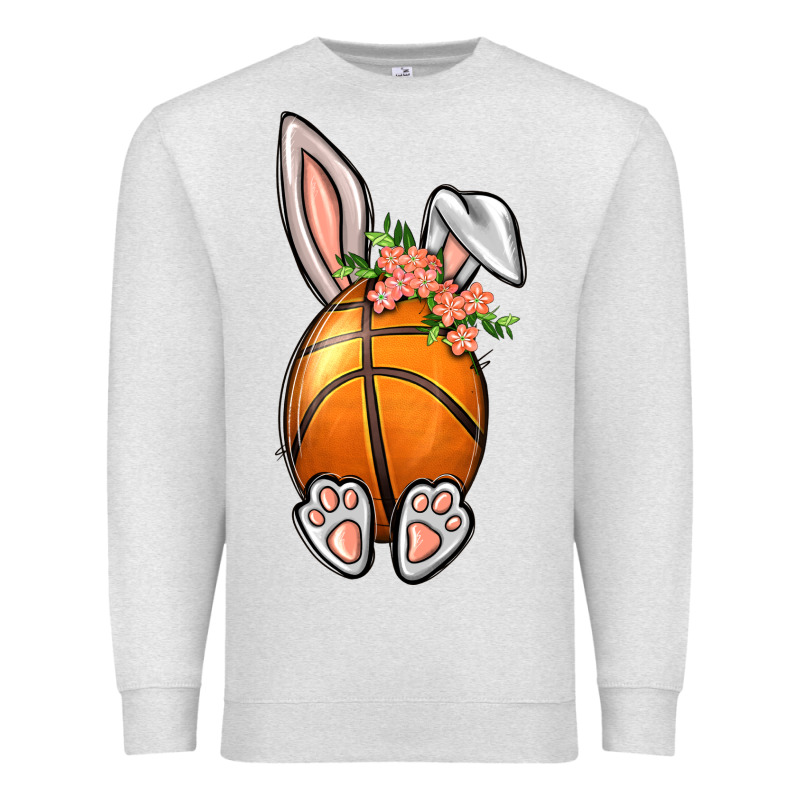 Basketball Easter Bunny Premium Sweatshirt by BundleAndBundleShop | Teevron