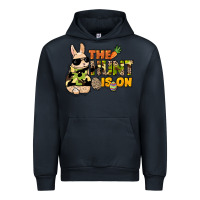 Navy The hunt is on Easter Day Urban Hoodie - HowdyJamesFarm