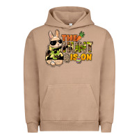 Pigment Burro The hunt is on Easter Day Urban Hoodie - HowdyJamesFarm