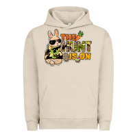 Pigment French Oak The hunt is on Easter Day Urban Hoodie - HowdyJamesFarm