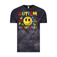 Cloud Black autism acceptance Vintage Tee - JahusDesignShop