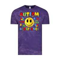 Cloud Purple autism acceptance Vintage Tee - JahusDesignShop