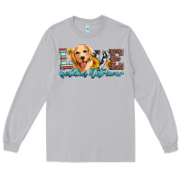 Moon Dust love golden retriever Long Sleeve Tee - Artiststas