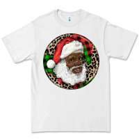 White Afro Santa Christmas Premium Tee - RanaPortraitStore