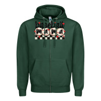 Sports Green baseball mama Zipper Hoodie - MaliasSmallBusiness