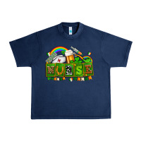 Navy st patricks nurse Urban Heavy Tee - AdoDesignShop