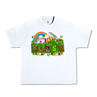 White st patricks nurse Urban Heavy Tee - AdoDesignShop