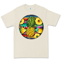 Bone pineapple leopard Premium Tee - BarkalooDesign