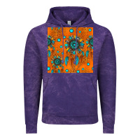Cloud Purple western dreamcatchers seamless pattern Vintage Hoodie - HRA Design Shop