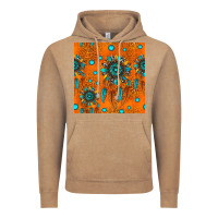 Vintage Coffee western dreamcatchers seamless pattern Vintage Hoodie - HRA Design Shop