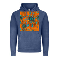 Vintage Denim western dreamcatchers seamless pattern Vintage Hoodie - HRA Design Shop