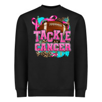 Black tackle cancer Heavyweight Sweatshirt - AdoDesignShop