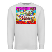 Dove Grey Pride Vibes LGBTQ+ Tumbler Premium Sweatshirt - BundleAndBundleShop